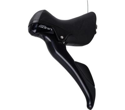 Versteller met remhendel 2 speed sora st-r3000 links - zwart