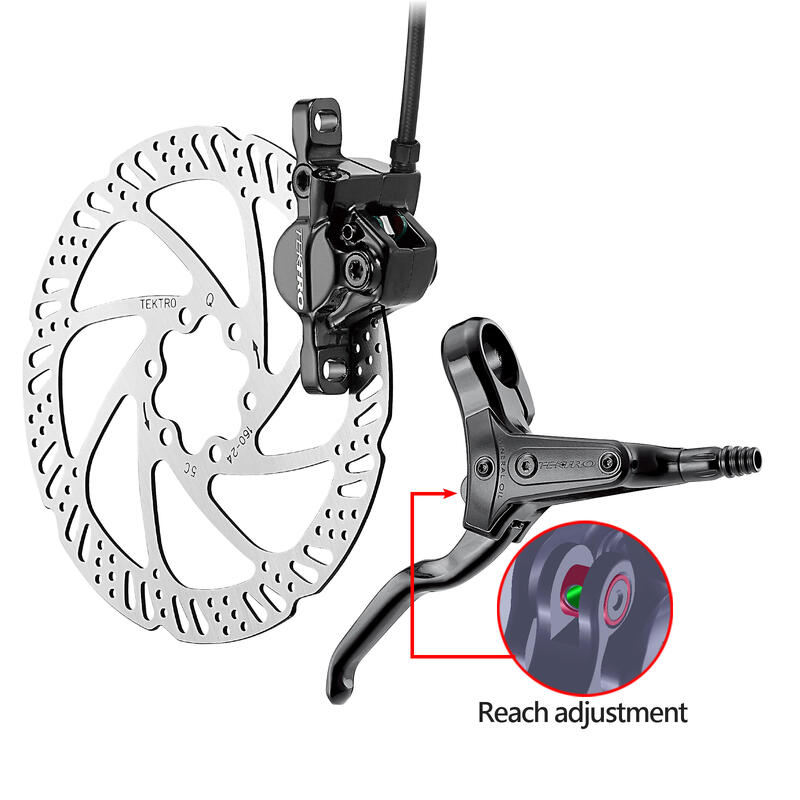 Kit de freins à disque hydrauliques HD-M285 gauche, ligne 1800 mm