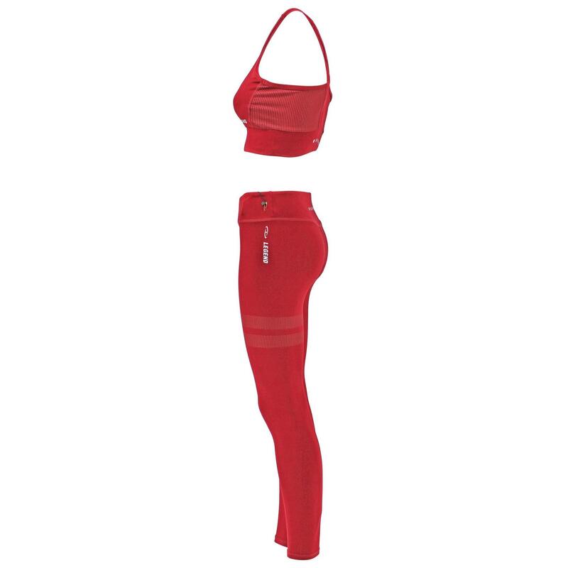 Sportlegging Red with white
