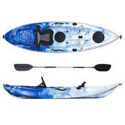 Kayak-canoa Atlantis SHARK EVOLUTION blu/bianco cm 280-2 gavoni-seggiolino