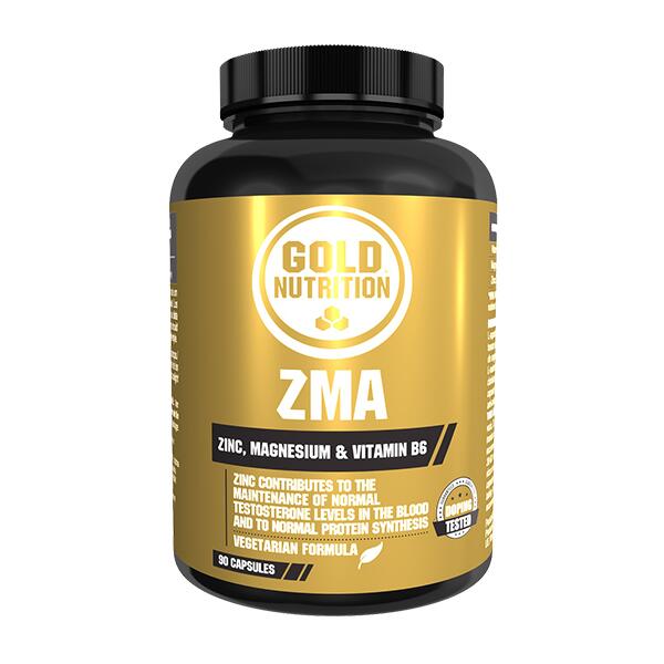 Zinc, magneziu si vitamina B6, GoldNutrition ZMA, 90 capsule