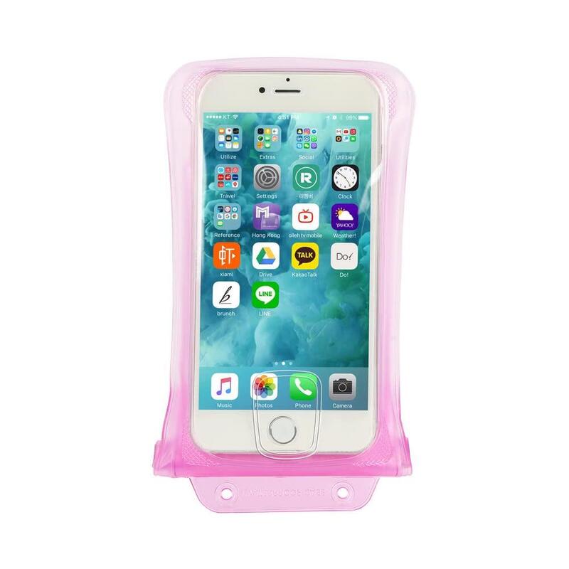 C2i IPX8 Waterproof Phone Pouch 6.3" - Pink