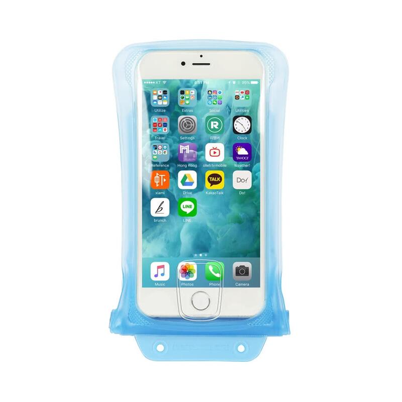 C2i IPX8 Waterproof Phone Pouch 6.3" - Blue