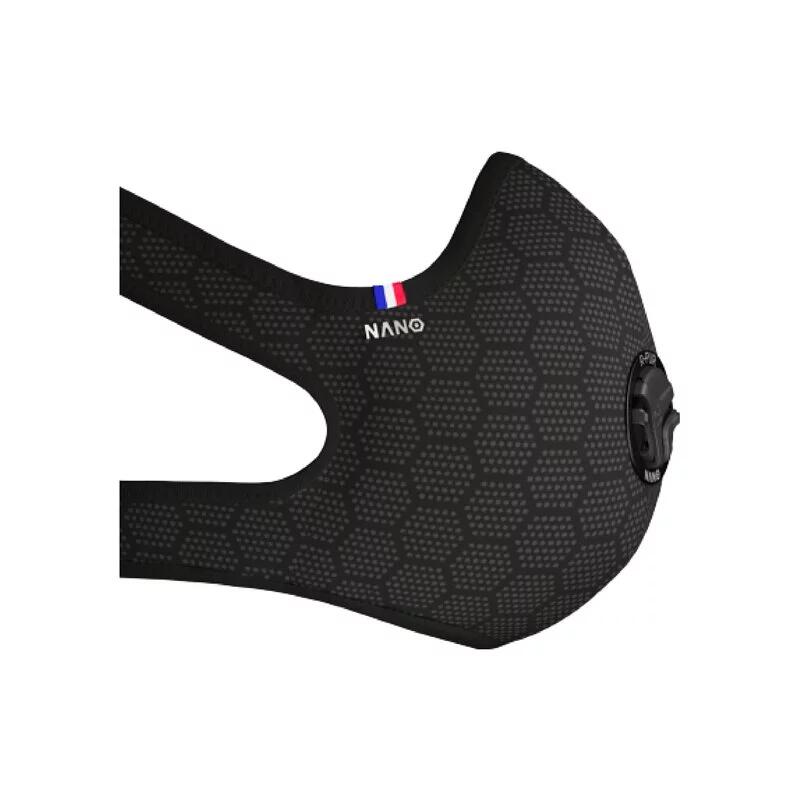 Nano Light® Cycling Anitpollution mask - Black