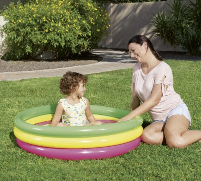 Bestway Baby zwembad summer set 102x25 cm 5/6