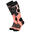 Calcetines de esquí funcionales y acolchaods | Unisex | Negro/Coral