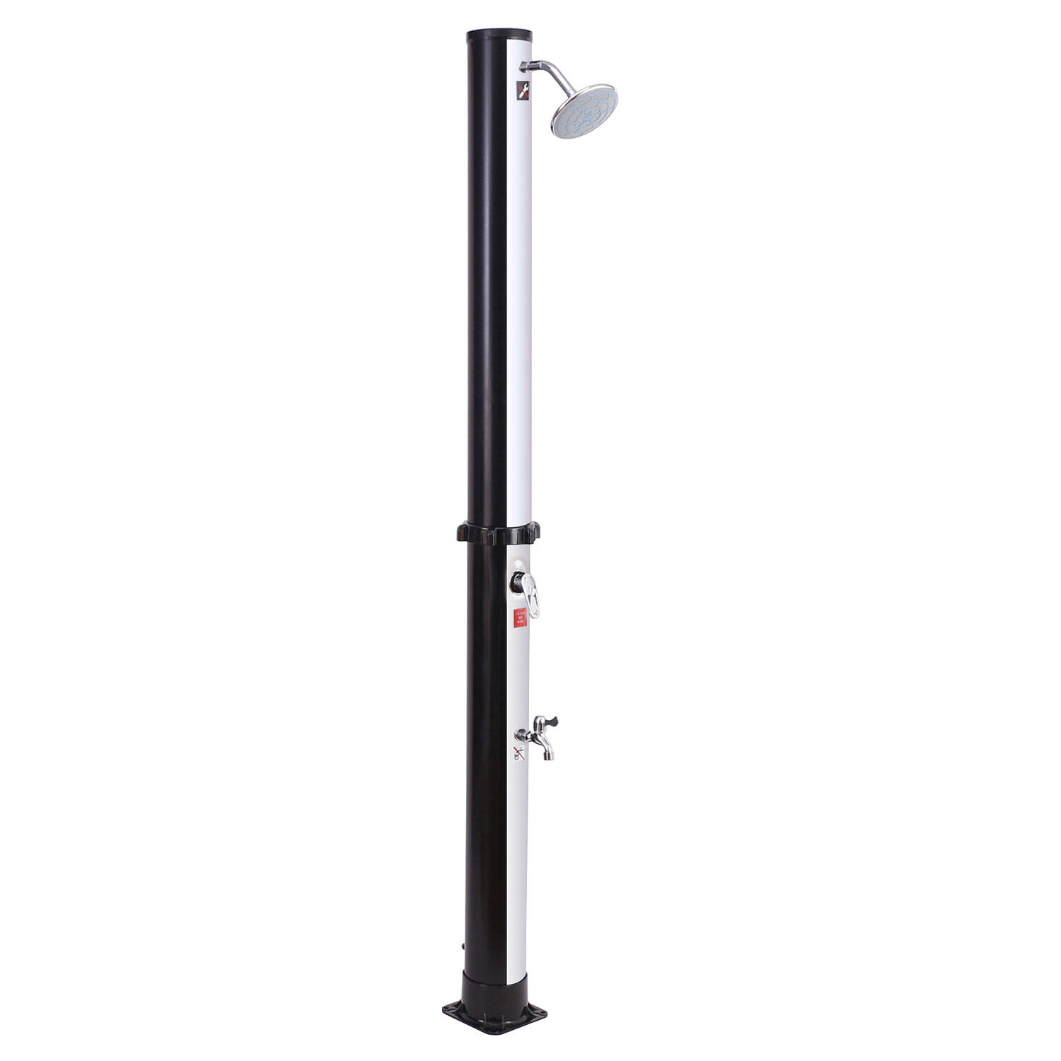 Douche solaire MOOREA noire et argent 18L 1/7