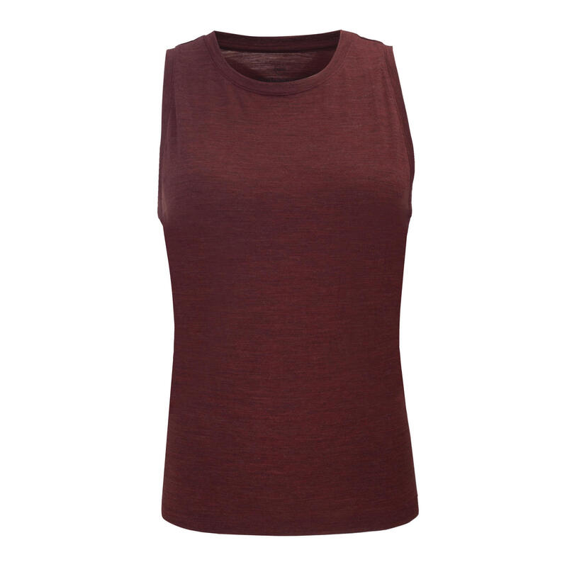 Tank Top Marie senderismo/exterior/tremetismo para mujeres, con lana merina