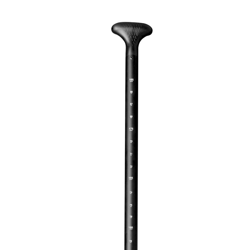 Stand-Up-Paddel, 3 Teilig zerlegbar,  verstellbar 152–212 cm, schwarz