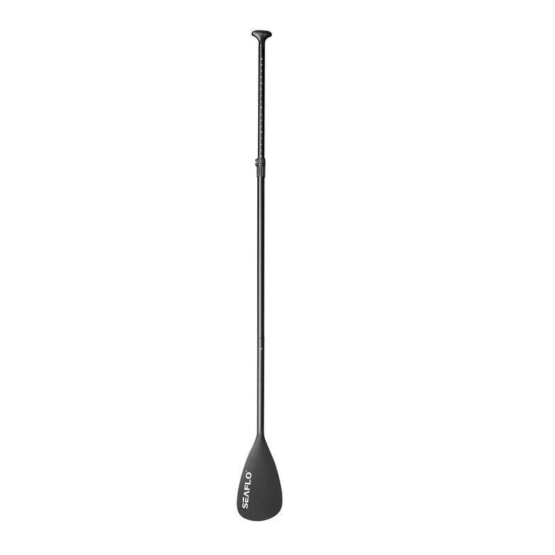 Stand-Up-Paddel, 3 Teilig zerlegbar,  verstellbar 152–212 cm, schwarz