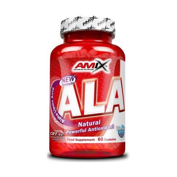 Amix ALA Ácido Alfa Lipóico 60 Caps / Antioxidante Natural