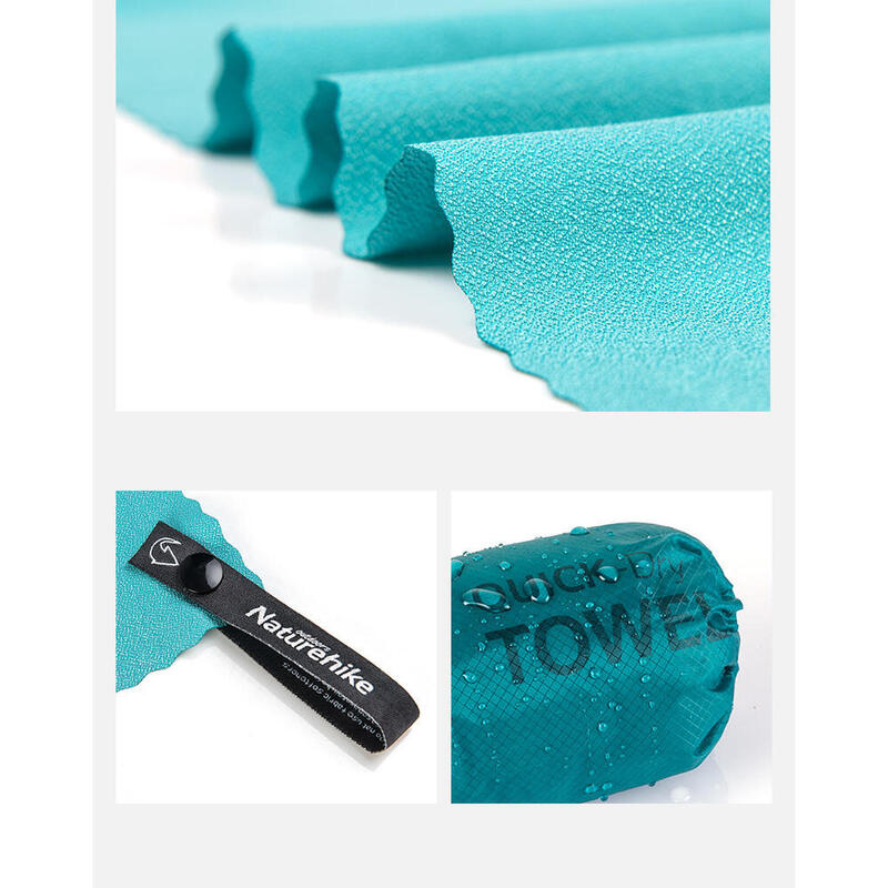 MJ01 運動速乾浴巾毛巾 - 藍色