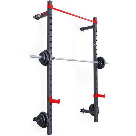 MFX001 Half rack pieghevole da parete