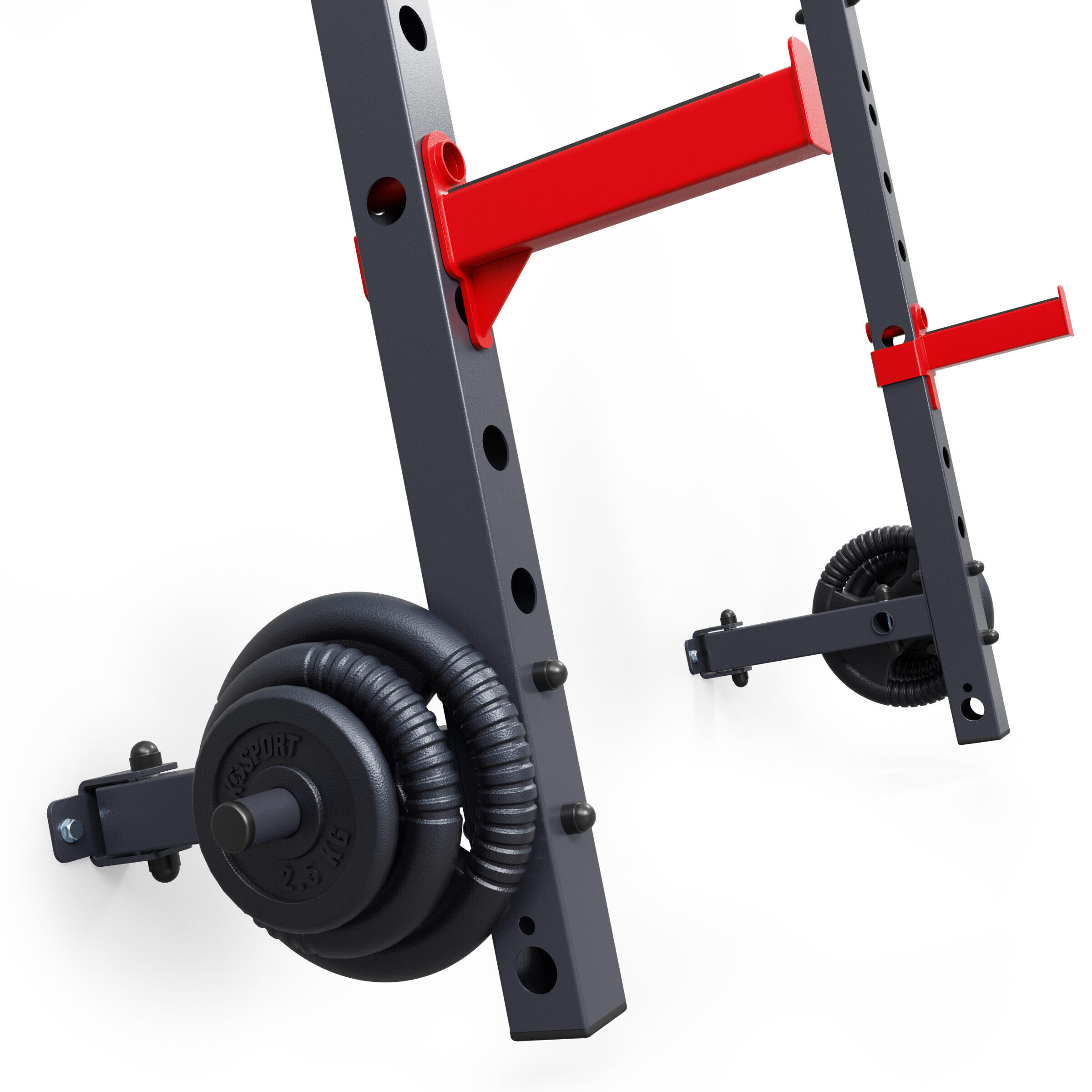 MFX001 Half rack plegable de pared 3/5