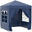 Pérgola de Exterior 2x2x2,45 m Azul Outsunny