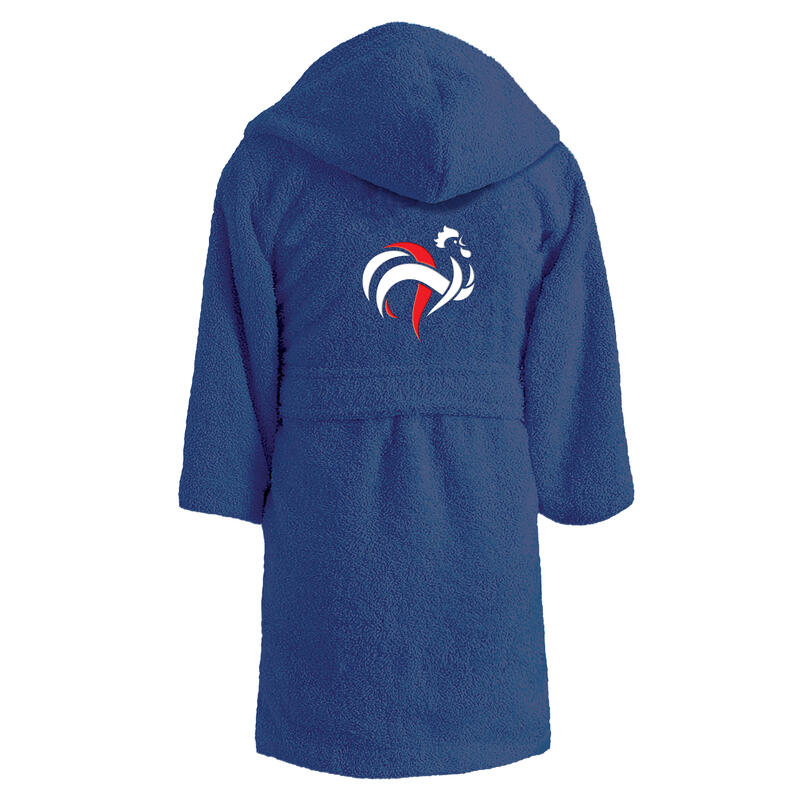 Peignoir de bain enfant 100% coton Equipe de France de football