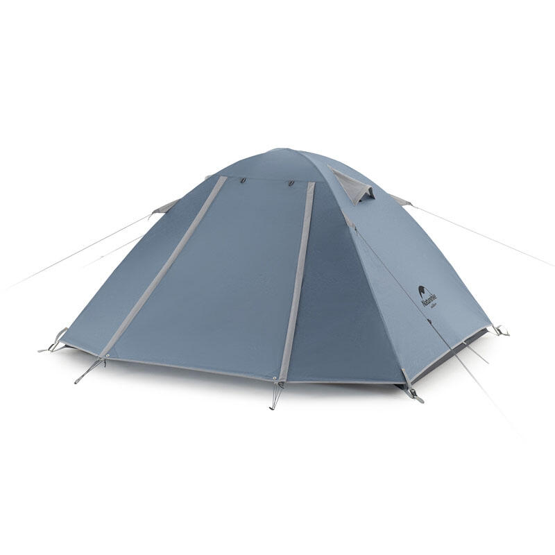 P-Series 210T Fabric Aluminum Pole Tent (Two/Four Person) - Blue