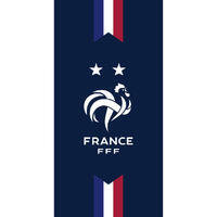 Serviette de bain 75x150 cm 100% coton foot France - Deux Etoiles