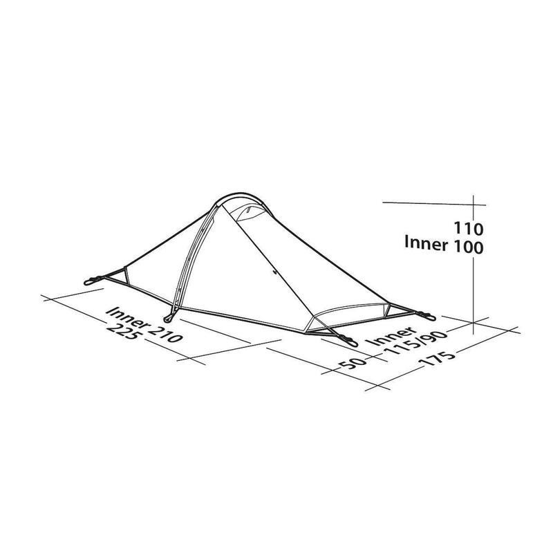 Robens Starlight 2 Persoons Trekker Tent Tunneltent