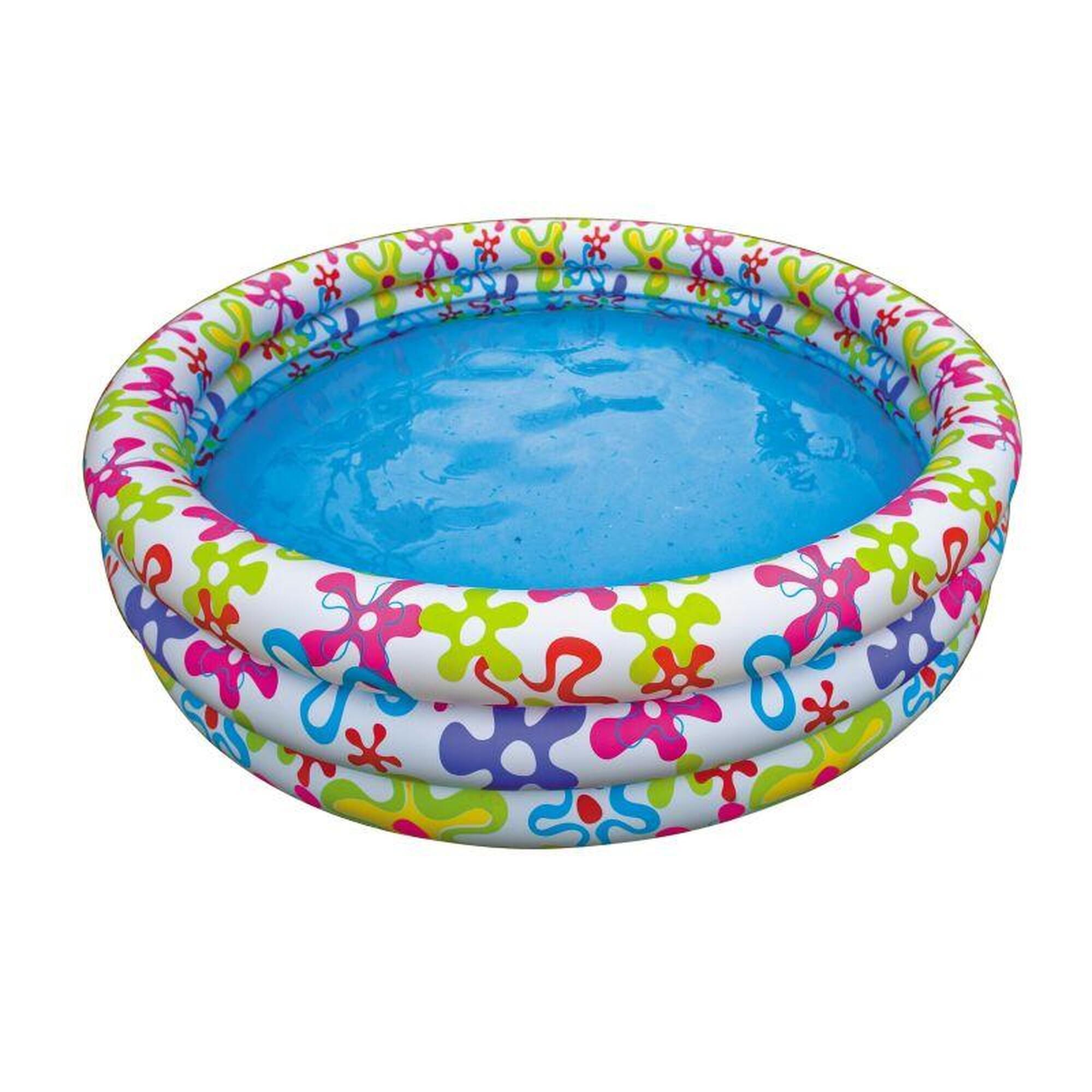 Ø 168 x 38 cm Intex Piscine pour Enfants Color Splash