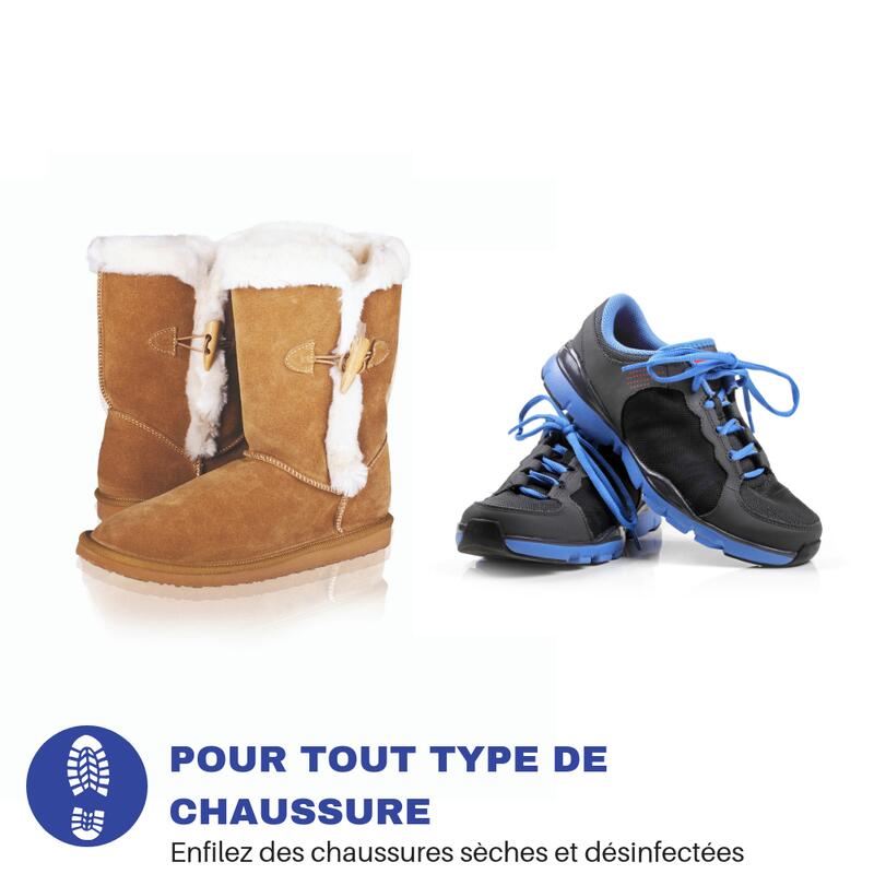 Sèche-chaussures UV Universel - Noir