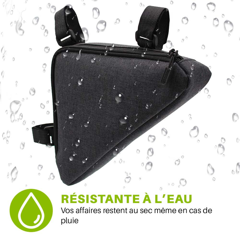 TRICASE Sacoche triangulaire vélo 2,5L 2/5