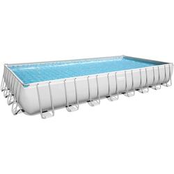 956 x 488 x 132 cm Bestway Power Steel Piscine Rectangle