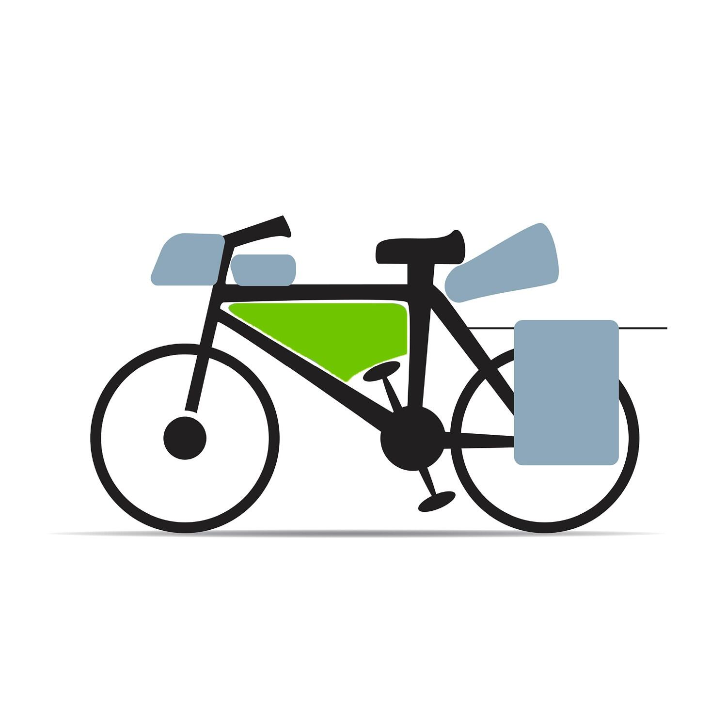 TRICASE Sacoche triangulaire vélo 2,5L 5/5
