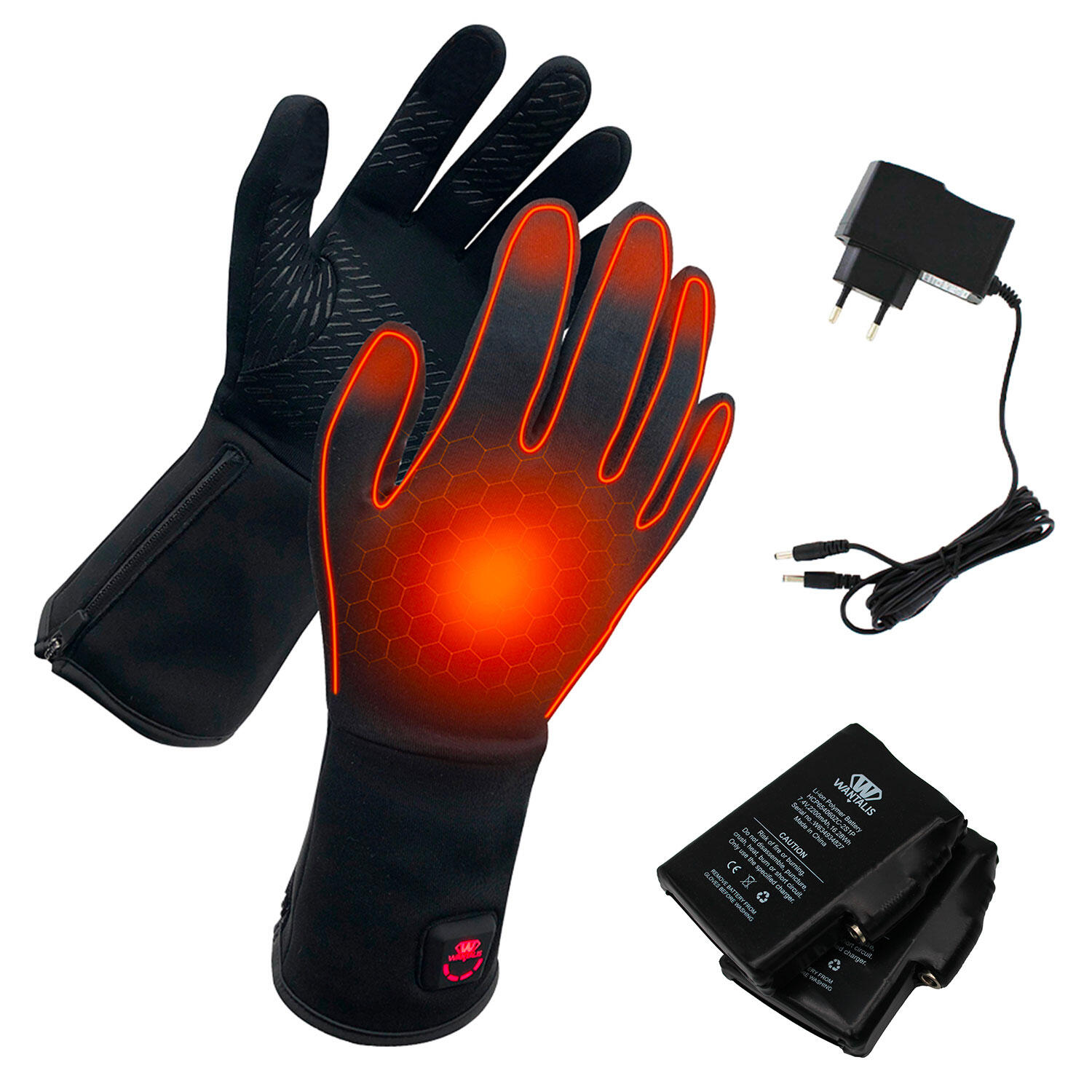 Wantalis sancy thin heated gloves