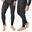 2 pantalons thermiques | Sous-vêtements | Hommes | Polaire | Anthracite