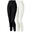 Thermounterhose Damen 2-er Set | Sportunterhose | Innenfleece | Creme/Schwarz