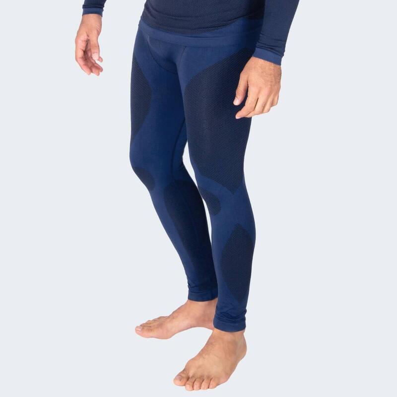 Pantaloni termici | Pantaloni  funzionali | Uomo | Senza cuciture | Navy