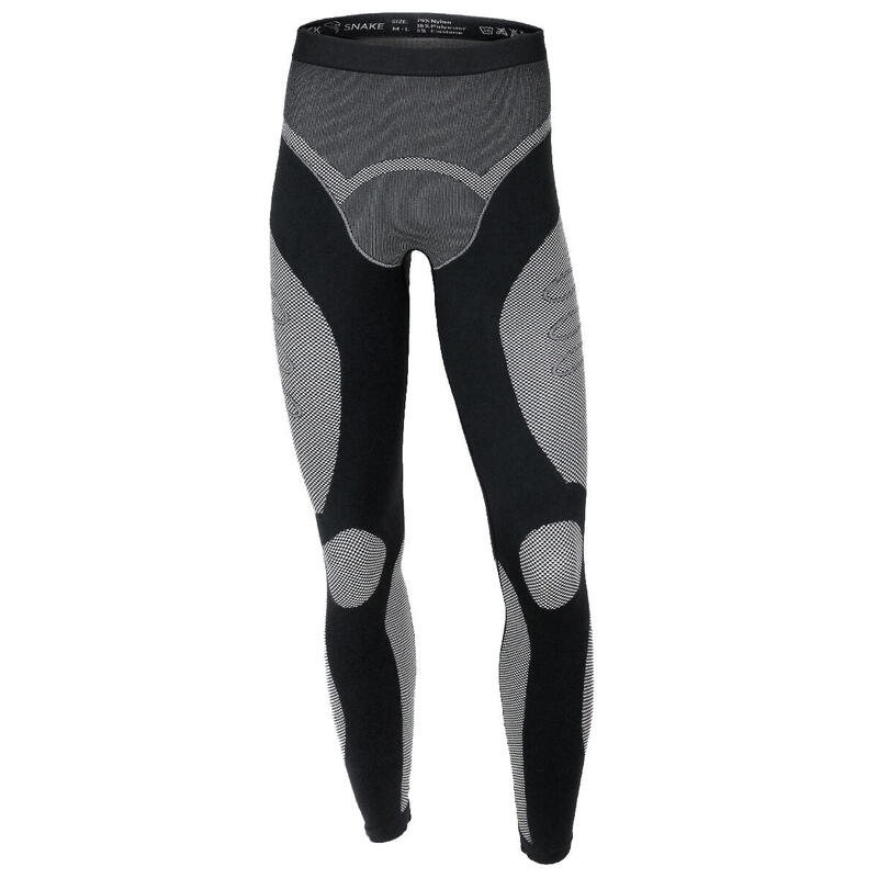 Thermo Onderbroek voor heren | 'Python' | Seamless | Zwart