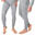 2 pantaloni termici | Intimo sportivo | Uomo | Pile interno | Grigio