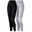 Thermounterhose Damen 2-er Set | Sportunterhose | Innenfleece | Grau/Schwarz