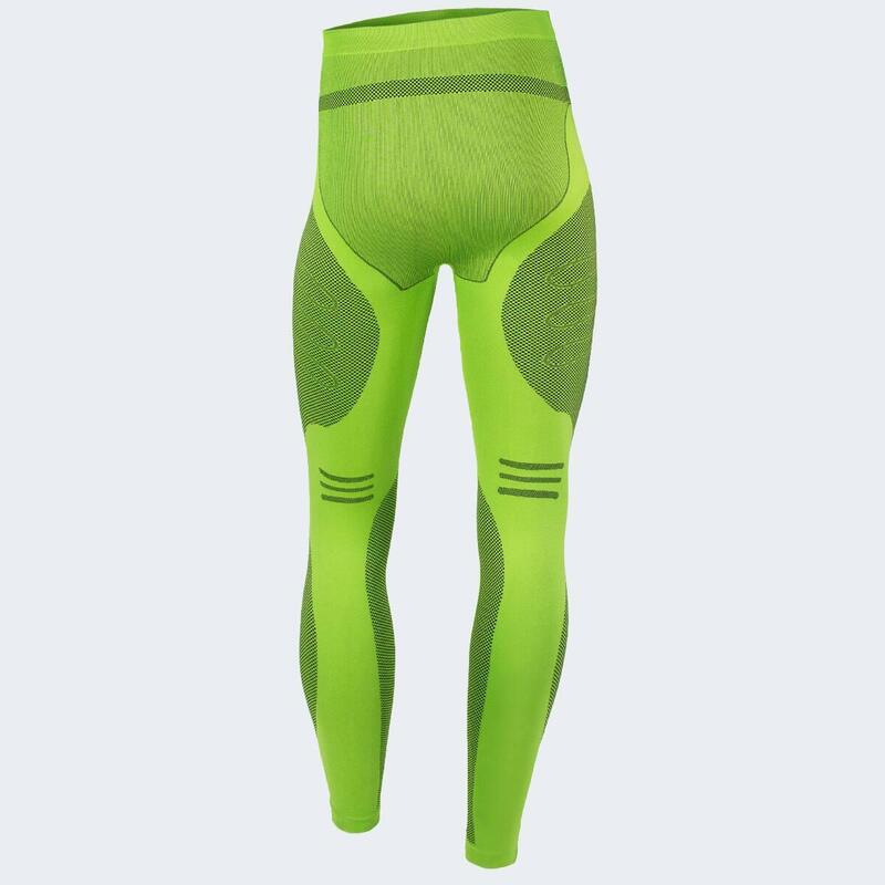 Pantaloni termici | Pantaloni  funzionali | Uomo | Senza cuciture | Lime