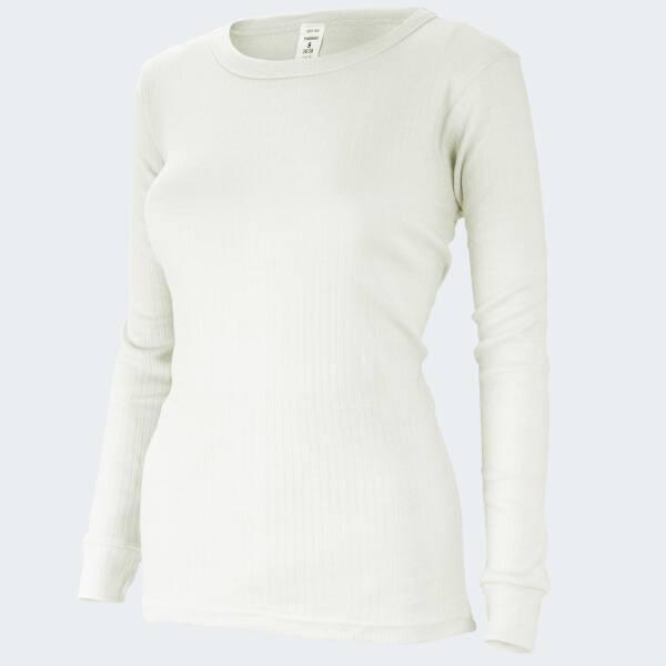 Dames thermoonderhemd set van 2 | Sportonderhemd | Binnenkant fleece | Crème
