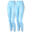 Thermounterhose Damen 2-er Set | Sportunterhose | Innenfleece | Hellblau