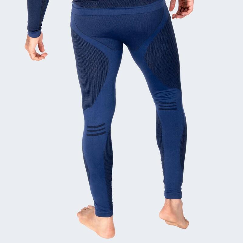 Pantaloni termici | Pantaloni  funzionali | Uomo | Senza cuciture | Navy