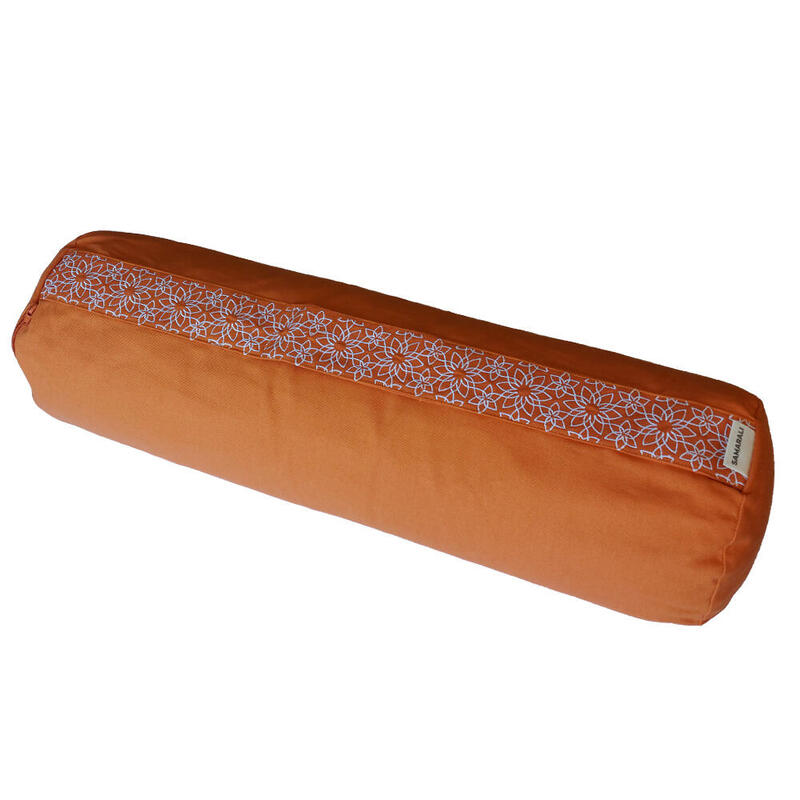 Samarali Bolster da Yoga Arancia