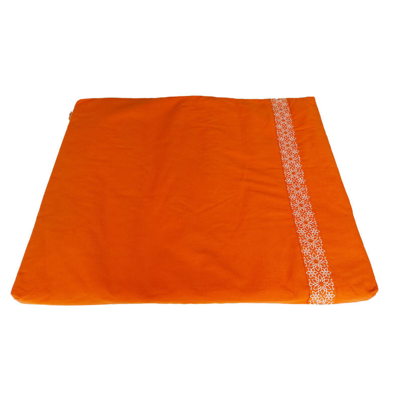 Samarali Zabuton Meditációs Matrac Narancssárga