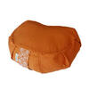 Samarali Coussin de Méditation Demi Lune Orange