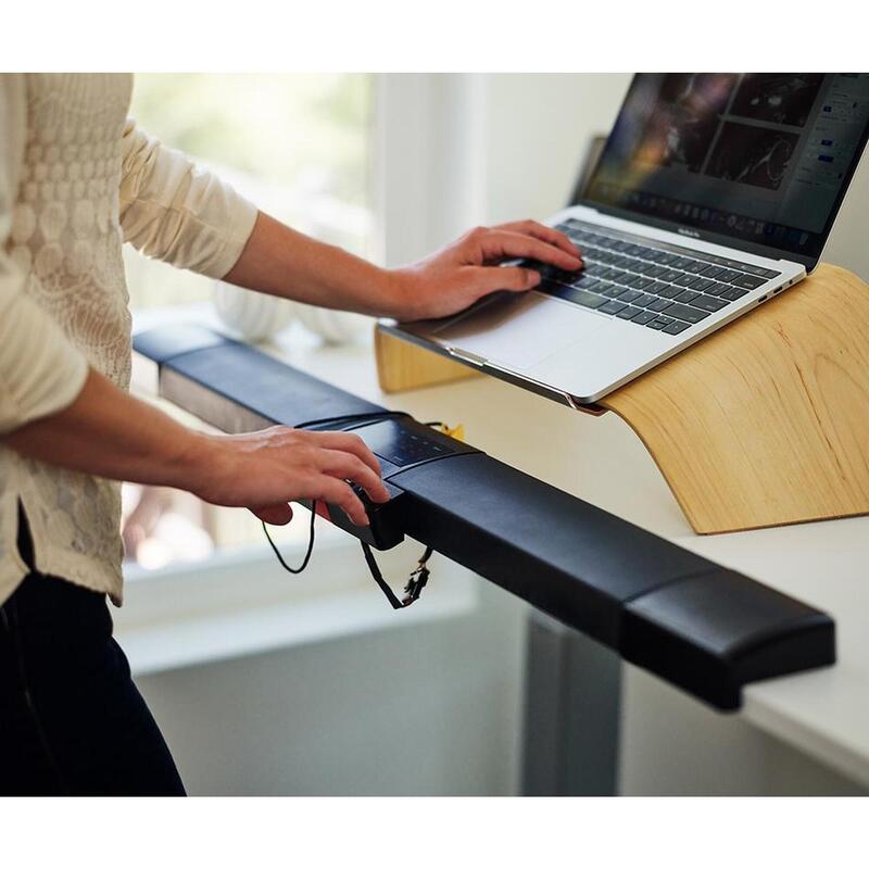 Tapis roulant da scrivania LifeSpan + scrivania TR5000-DT7 - 48" (122 cm) grigio
