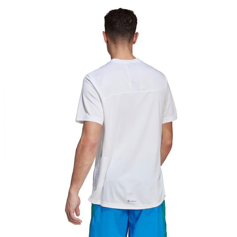 Camiseta running transpirable hombre SEASON T Blanca