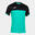 T-shirt manga curta Rapaz Joma Montreal verde preto