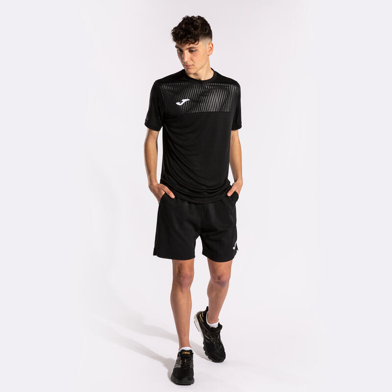 Maillot manches courtes Homme Joma Montreal noir