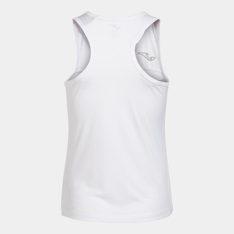 T-shirt de alça Mulher Joma Montreal branco