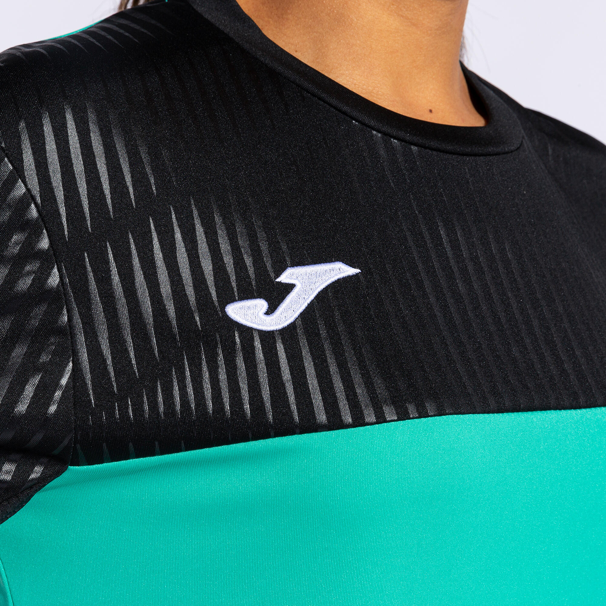 Maillot Manches Courtes Padel Femme Joma Montreal Vert 5/5