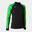 Sweat-shirt running Fille Joma Elite ix noir vert fluo
