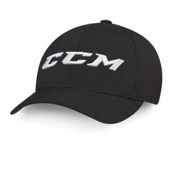 CCM TEAM Flexfit Cap SR Black S/M